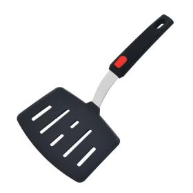 1pc Silicone Spatula Turner; Nonstick & Heat Resistant Cooking Spatulas Cookware; Large Flexible Kitchen Utensils BPA (Items: Slotted Spatula)