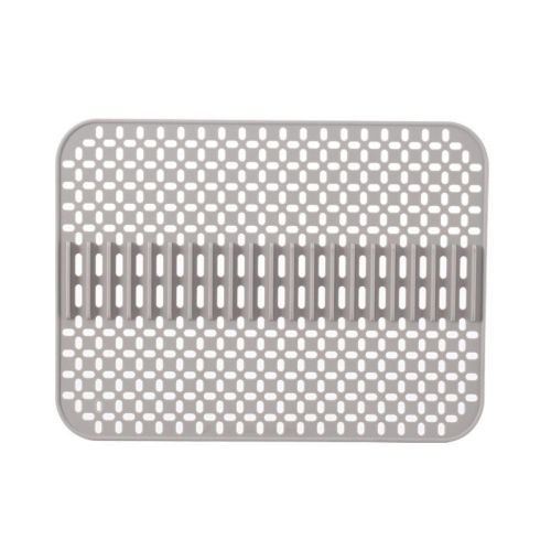 1pc Kitchen Silicone Drain Mat; Kitchen Sink Protection Anti-Scratch Mat; Non-Slip Card Bowl Card Position Mat; 16.93*12.6inch
